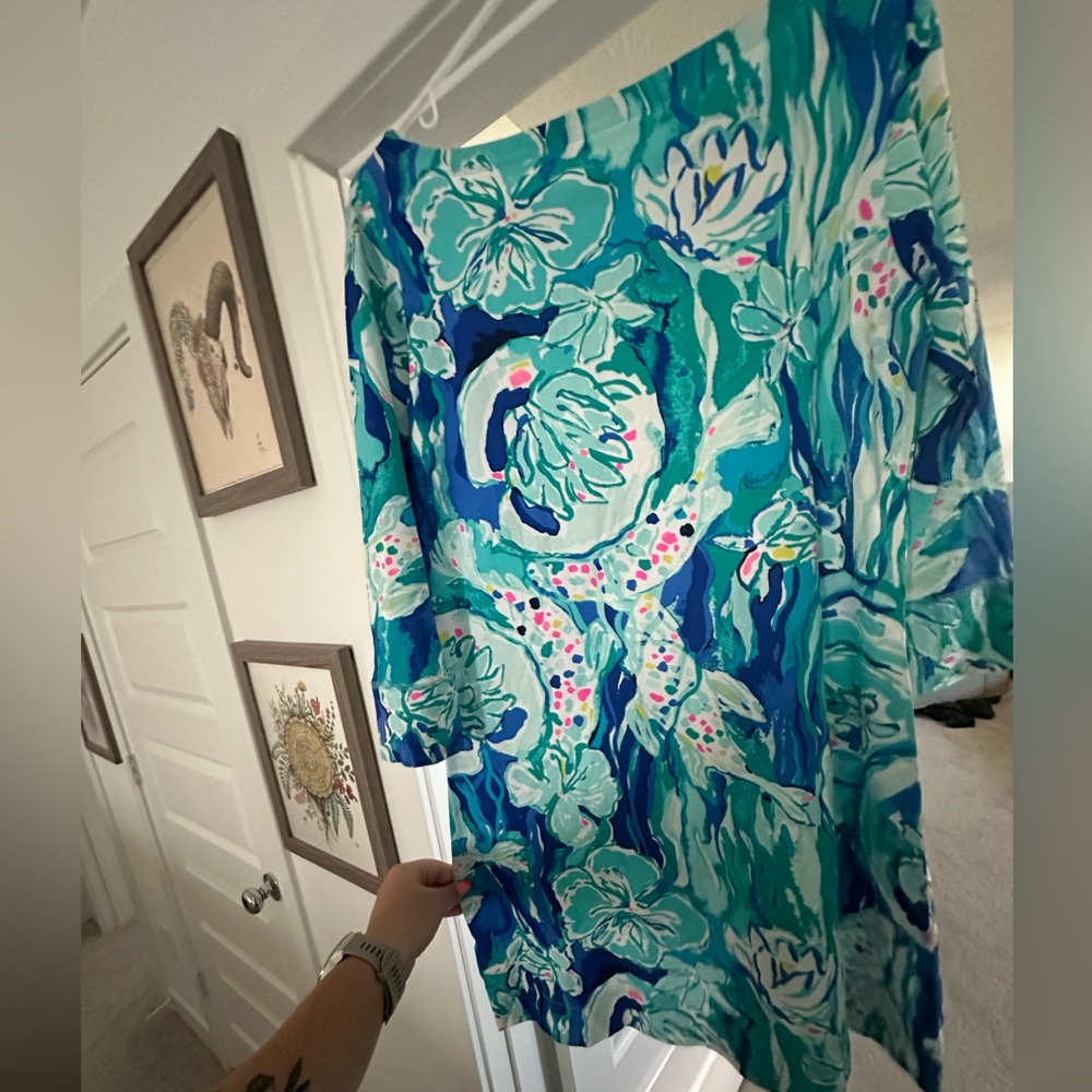 Lilly Pulitzer 3/4 sleeve dress
